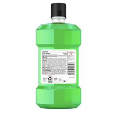 Listerine Smart Rinse Kids dosage directions show 1-minute rinse.