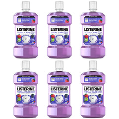 Listerine Total Care Kids Berry Splash bottle shown for cavity protection