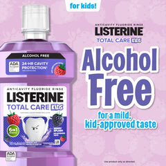 Bottle highlights fresh breath potential and kid-friendly flavor