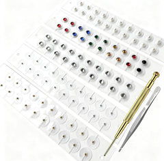 Litelogy Ear Seeds adhesive patches for needle-free at-home auriculotherapy.