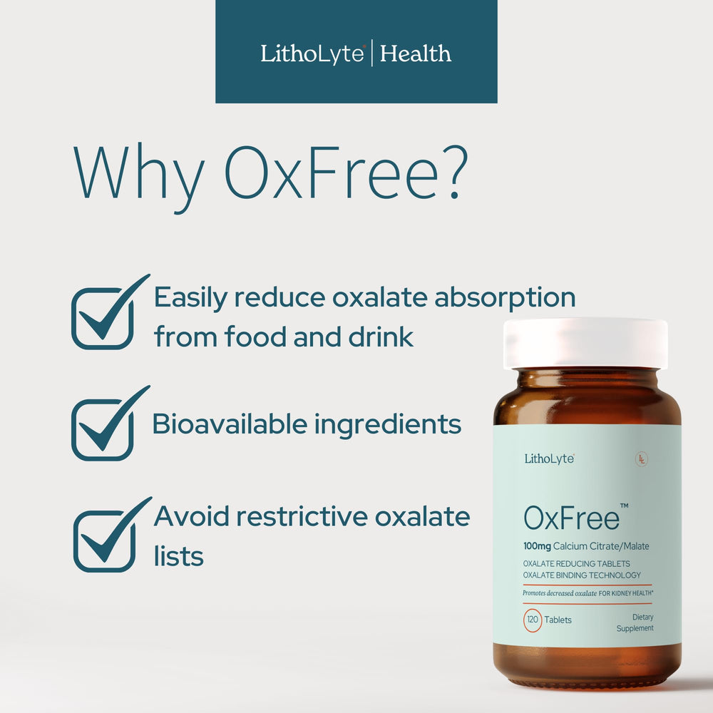 LithoLyte OxFree label with Made in USA insignia and quality emphasis