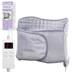 LitlisFly heating pad on back and shoulder delivers soothing warmth for daily relief.