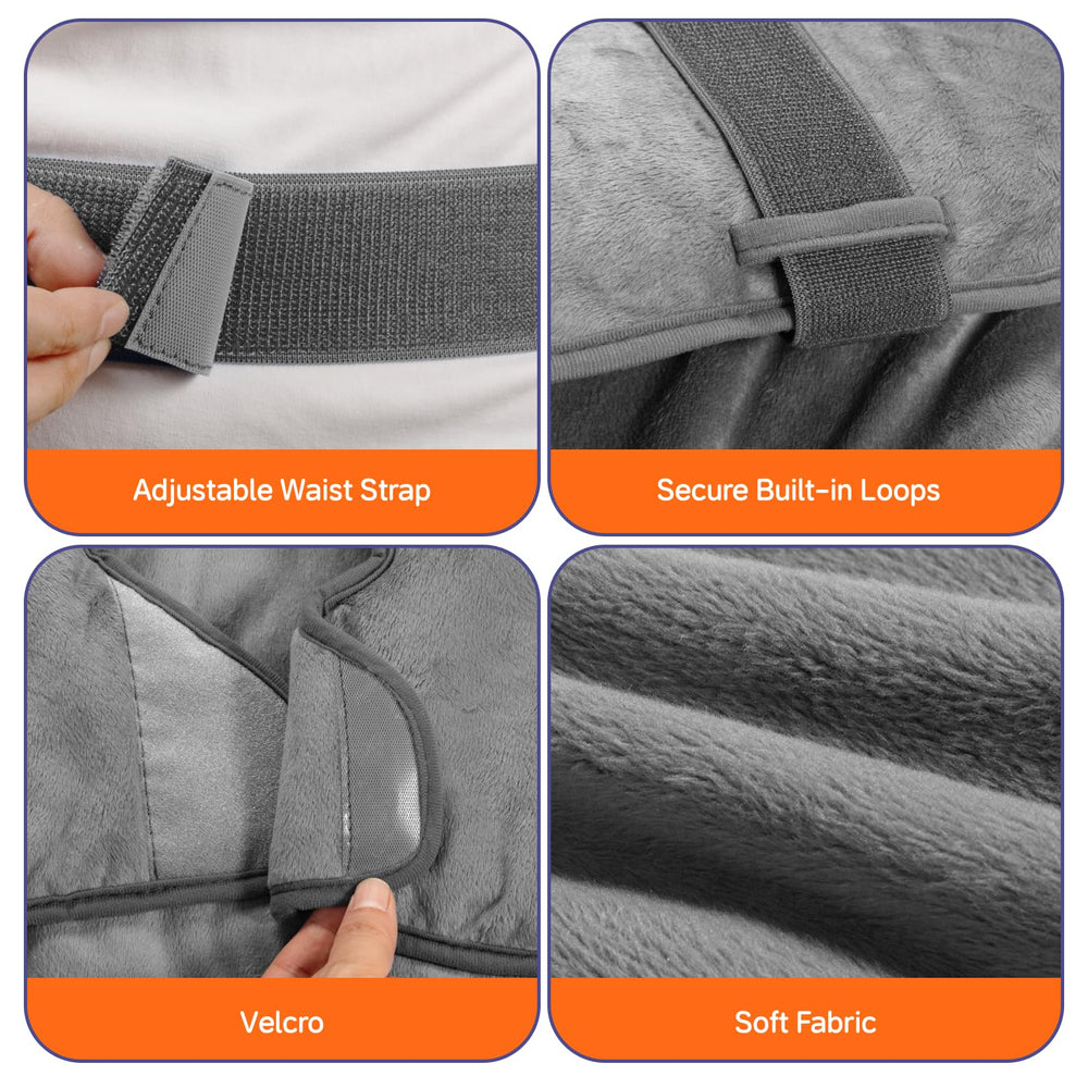 LITLISFlY six heat levels and four timers enable tailored warmth