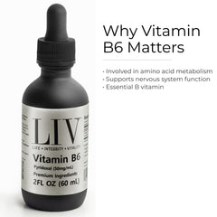 LIV B6 active P-5-P formula ready for use