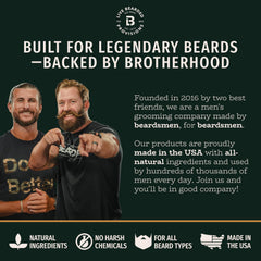 Live Bearded Beard Boost tablet pack demonstrates travel-friendly 60-day supply access