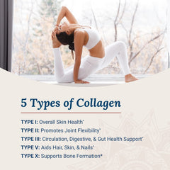 Label detail on Live Conscious Beyond Collagen bottle emphasizing ingredients.