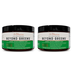 Live Conscious Beyond Greens Matcha bottle for convenient daily immune support and energy.
