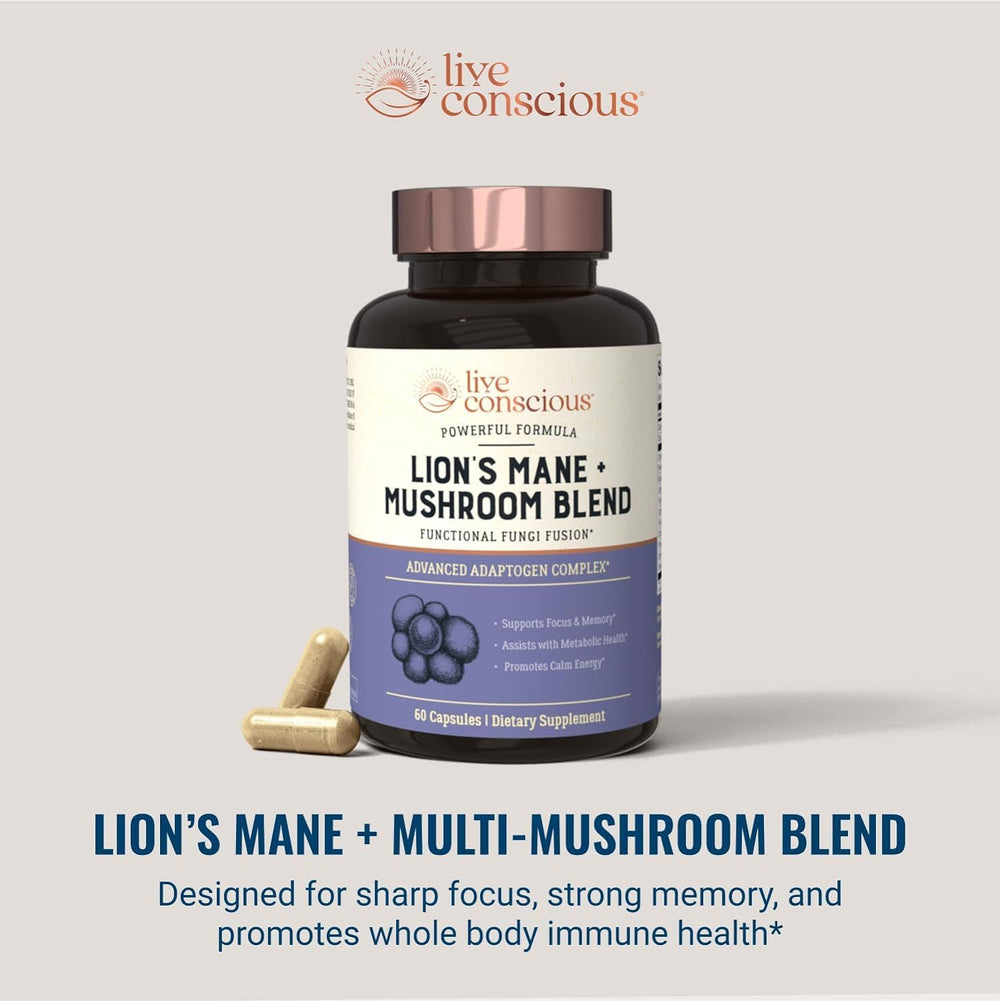 Live Conscious immune health capsules support whole-body resilience.
