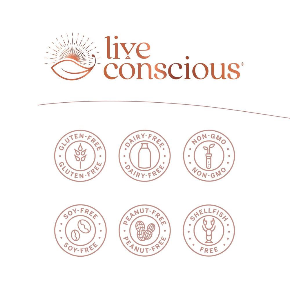 Live Conscious vegan B12 sublingual drops closeup demonstrates fast absorption