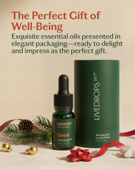 LIVEDROPS 24/7 dermatologist-tested vegan label for ethical skincare routine