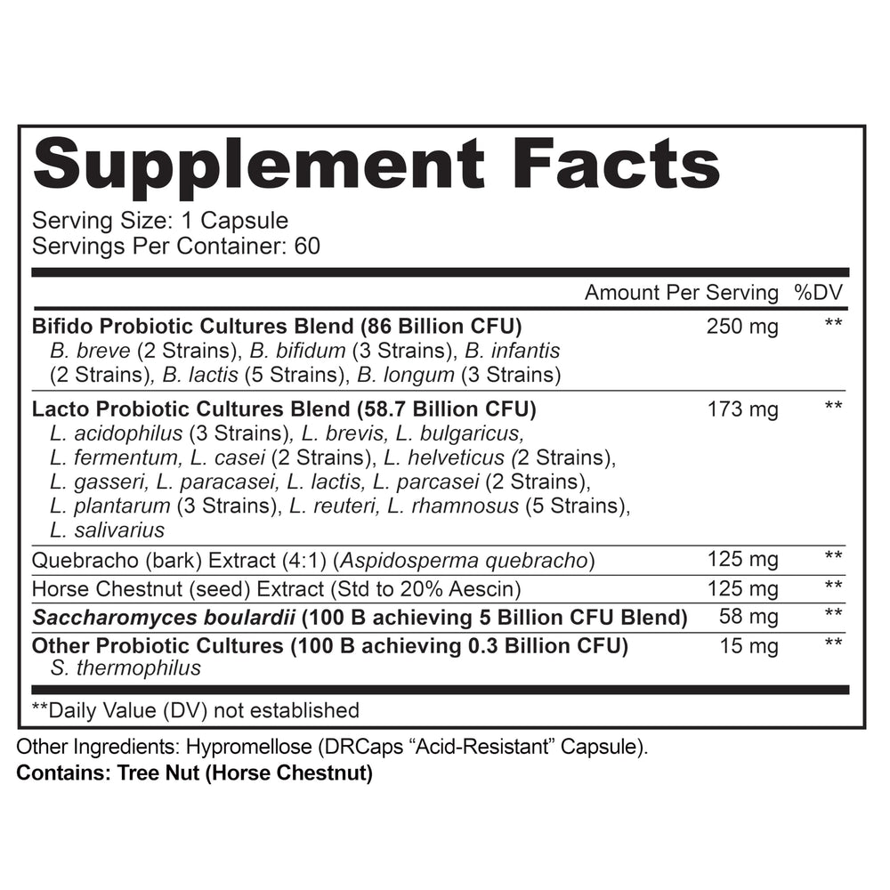 LIVELY VITAMIN CO delayed-release technology helps probiotics reach the small intestine.