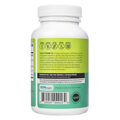 LIVELY VITAMIN CO Great Guts Probiotic bottle highlights prebiotic blend for digestion.