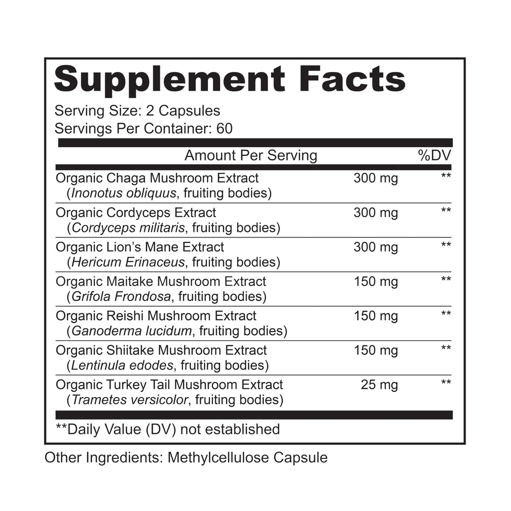 LIVELY VITAMIN CO Lions Mane closeup supports mental clarity.