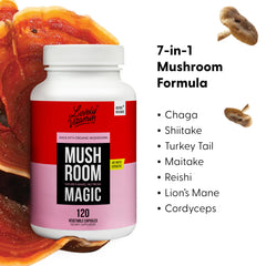 LIVELY VITAMIN CO Maitake closeup for immune balance.