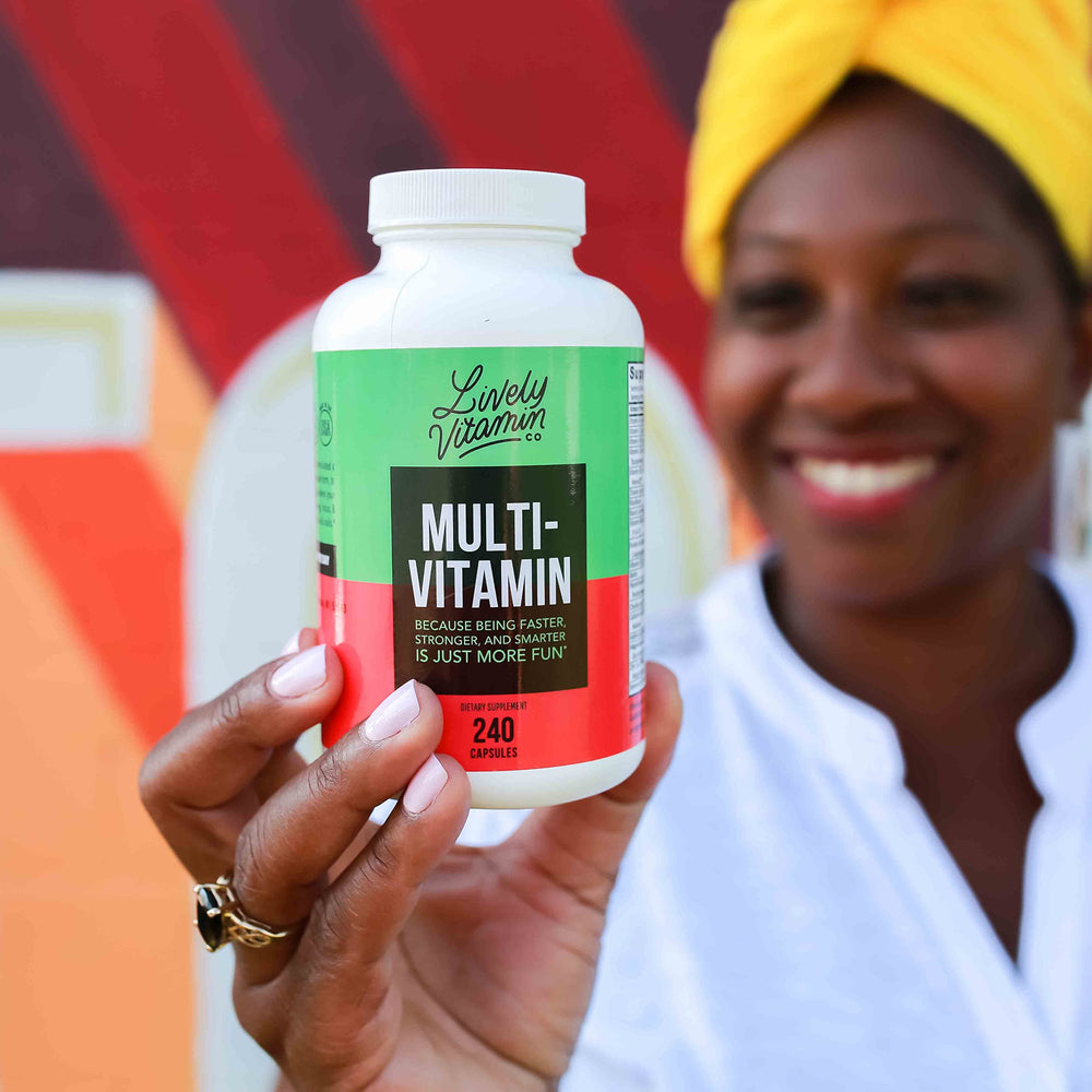 LIVELY VITAMIN CO chelated minerals for absorption