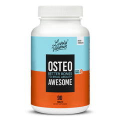 LIVELY VITAMIN CO Osteo Awesome bottle front for bone support and daily use