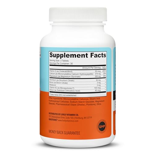 Osteo Awesome capsules close-up from LIVELY VITAMIN CO for easy daily nutrition
