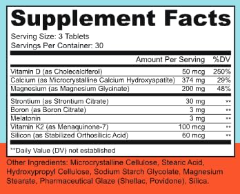 Osteo Awesome in hand by LIVELY VITAMIN CO indicating convenient daily bone support