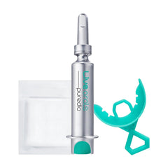 LiveOrals PureDia whitening gel bottle highlighting stain removal and ease of use