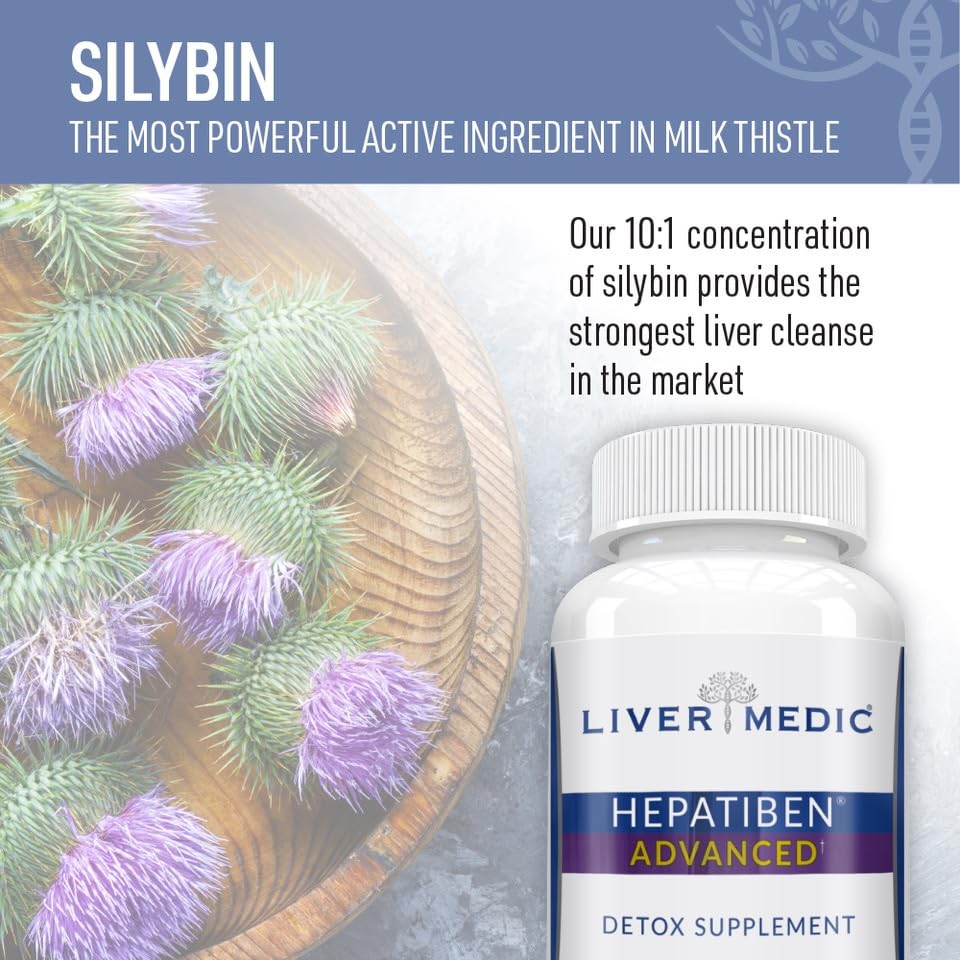Liver Medic Hepatiben daily-use bottle illustrating a simple wellness routine.