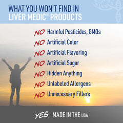 Liver Medic Leaky Gut Repair tablet with water supports easy daily regimen.
