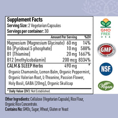 Liver Medic Zen Sleep cap closeup shows capsules designed for nightly use.