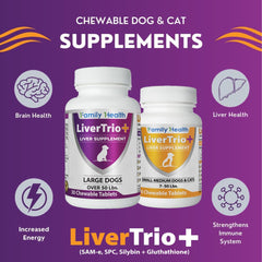 LiverTrio+ US manufacturing seal conveys high quality and safety.