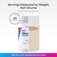 Livingood Daily collagen smoothie with vanilla flavor.