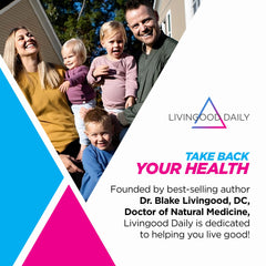 Livingood Daily Colon Cleanse packaging communicates gluten-free, non-GMO, vegan benefits.