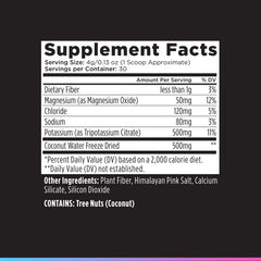 Livingood Daily Electrolytes labeled tub suggesting travel-ready hydration