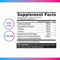 Livingood Daily gluten-free vegan label on bottle supports dietary preferences.