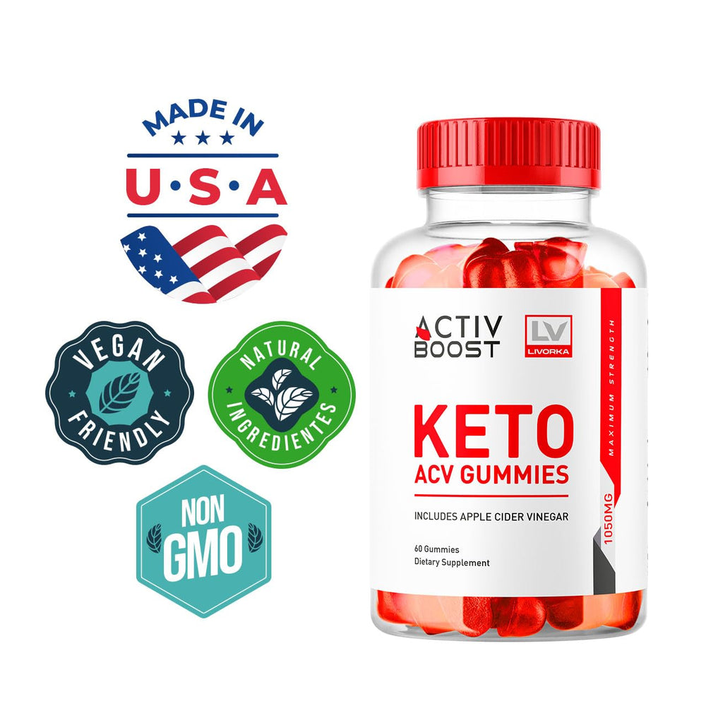 LIVORKA ActivBoost Keto Gummies texture close-up, chewy and tasty.