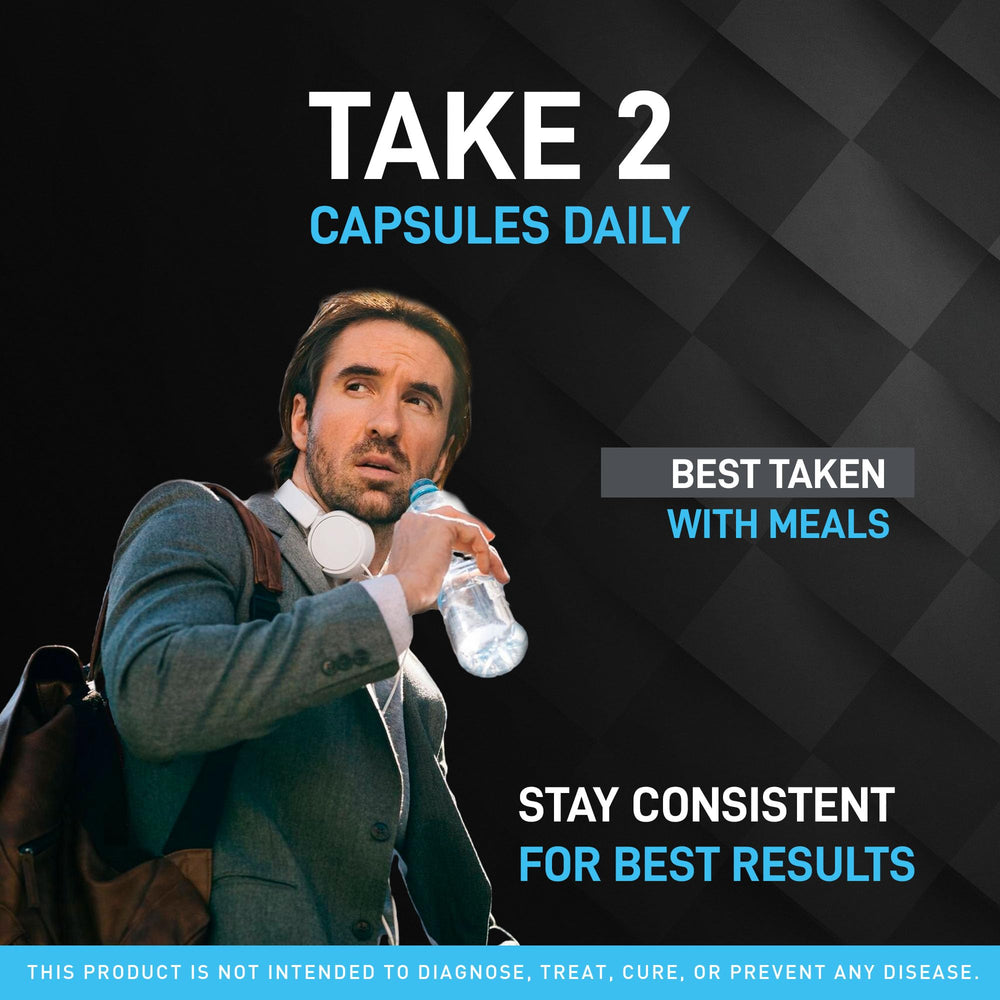 LIVORKA Alpha Labs capsule texture up close for smooth intake.