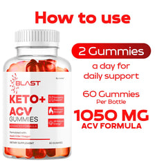 LIVORKA Belly Blast Keto ACV gummies pack for on-the-go snacking.
