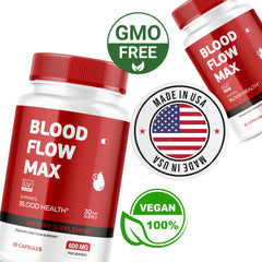 LIVORKA Blood Flow Max daily-use visual suggests simple everyday supplementation