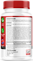LIVORKA Blood Flow Max pack front shows a two-month value for routines