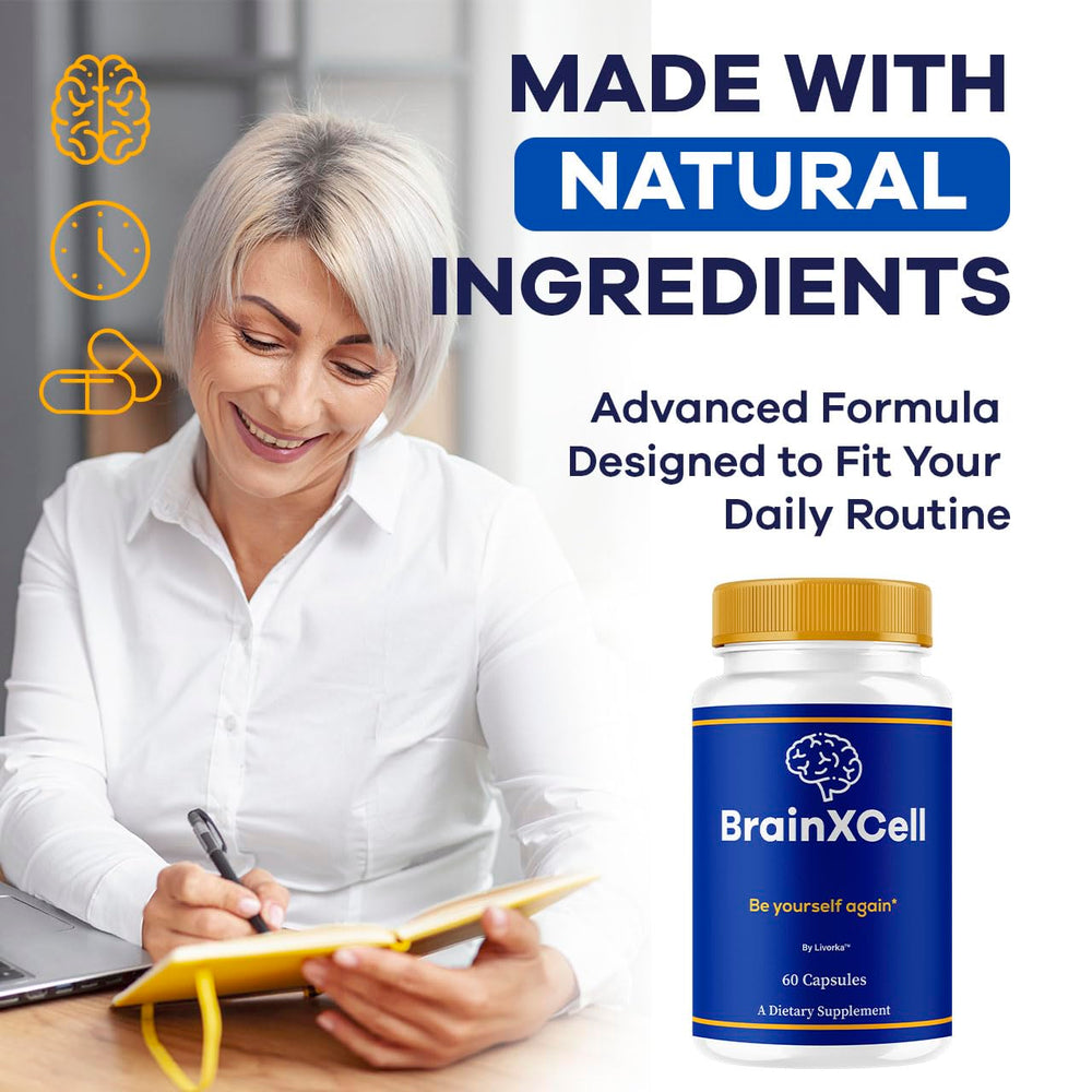 LIVORKA BrainXCell dosage info highlights clear daily intake guidance