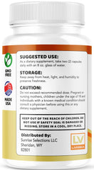 LIVORKA Burn Peak USA GMP quality badge emphasizing safety