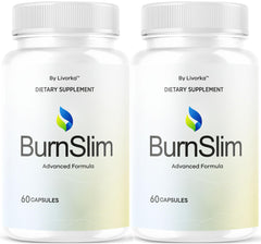 LIVORKA Burn Slim capsules bottle highlights daily wellness support for active lifestyles.