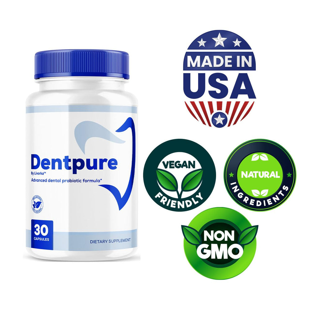 LIVORKA Dentpure denture-tablets label sample for dental care routine