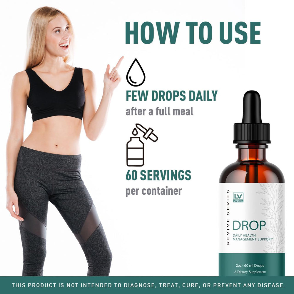 Livorka Drop The Pounds measuring dropper ready for precise dosing