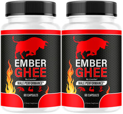 LIVORKA Ember Ghee Pills for Men pack front showing daily vitality