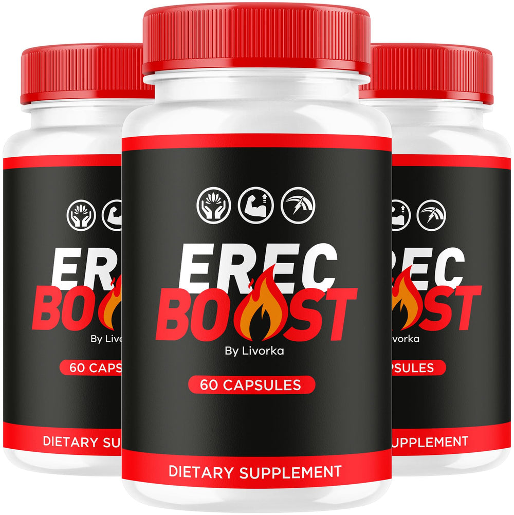 Livorka ErecBoost capsules bottle front for daily vitality on the go