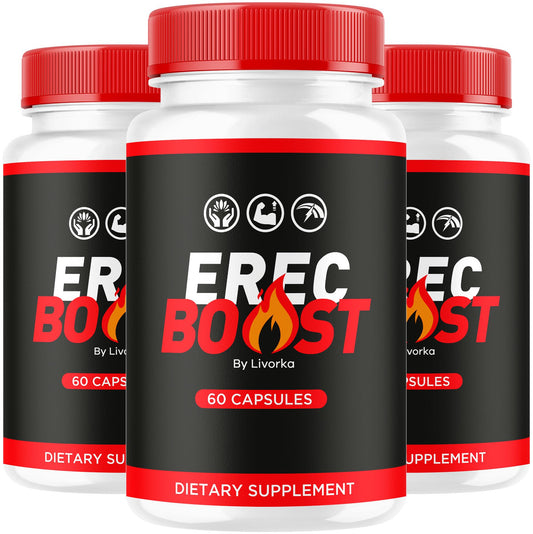 Livorka ErecBoost capsules bottle front for daily vitality on the go