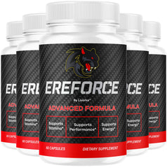 LIVORKA Ereforce bottle front view for daily wellness with premium capsules.
