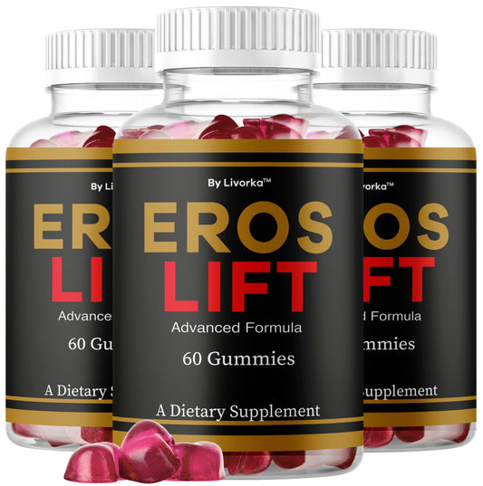 LIVORKA Eros Lift Gummies 3-pack for daily wellness option