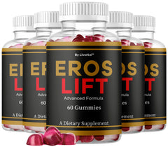 LIVORKA Eros Lift Gummies pack-front, daily wellness support.