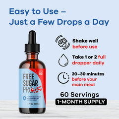 LIVORKA Free Sugar Pro Drops dispenser action for precise dosing.