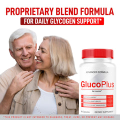 LIVORKA Gluco Plus capsules inside bottle illustrate convenient daily use.