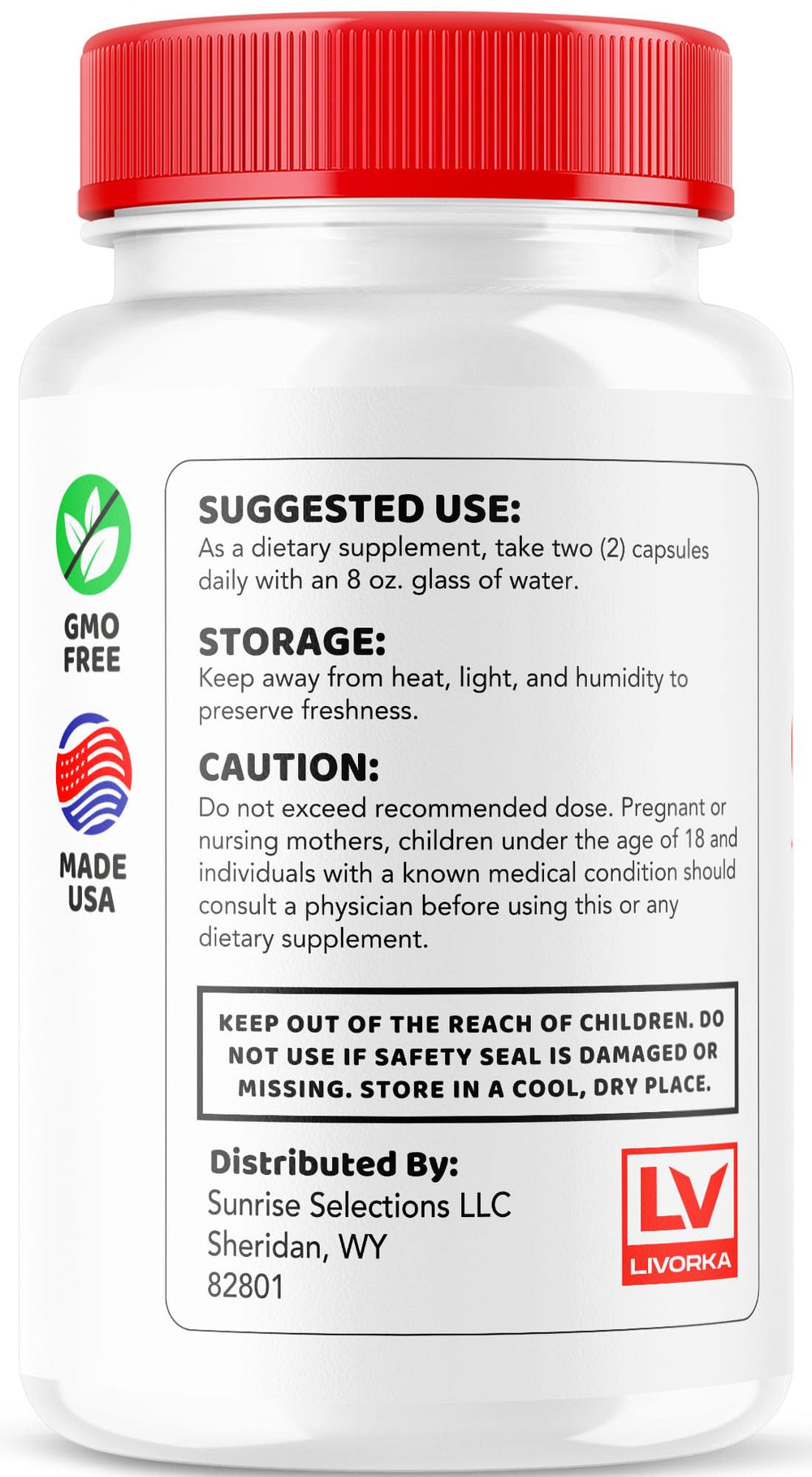 LIVORKA Gluco Plus daily-use scene shows simple routine integration.